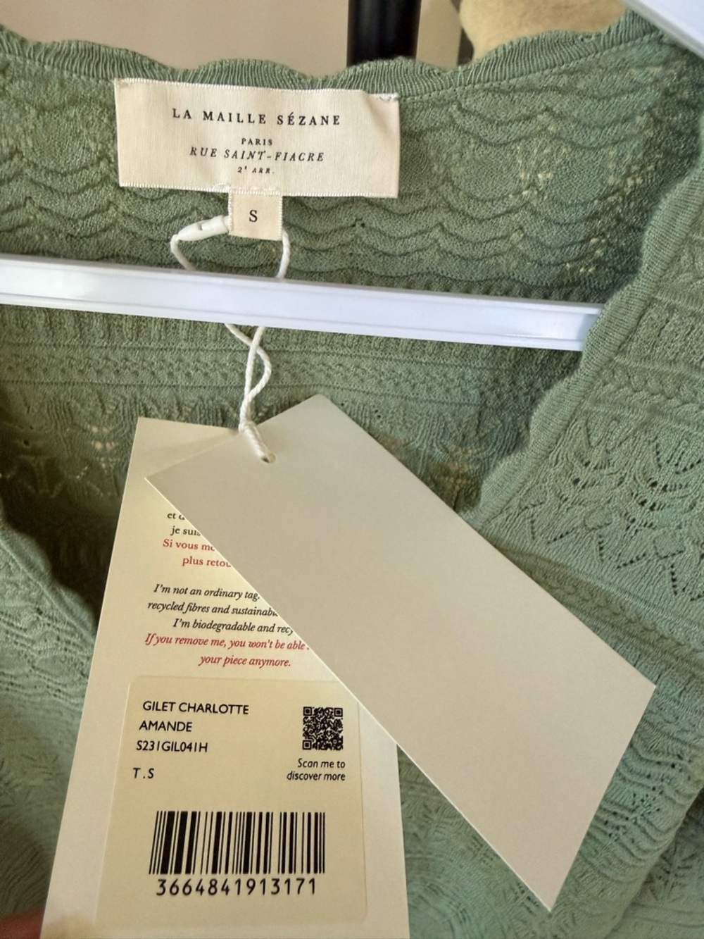 Sezane Charlotte Cardigan - Picture 4 of 7